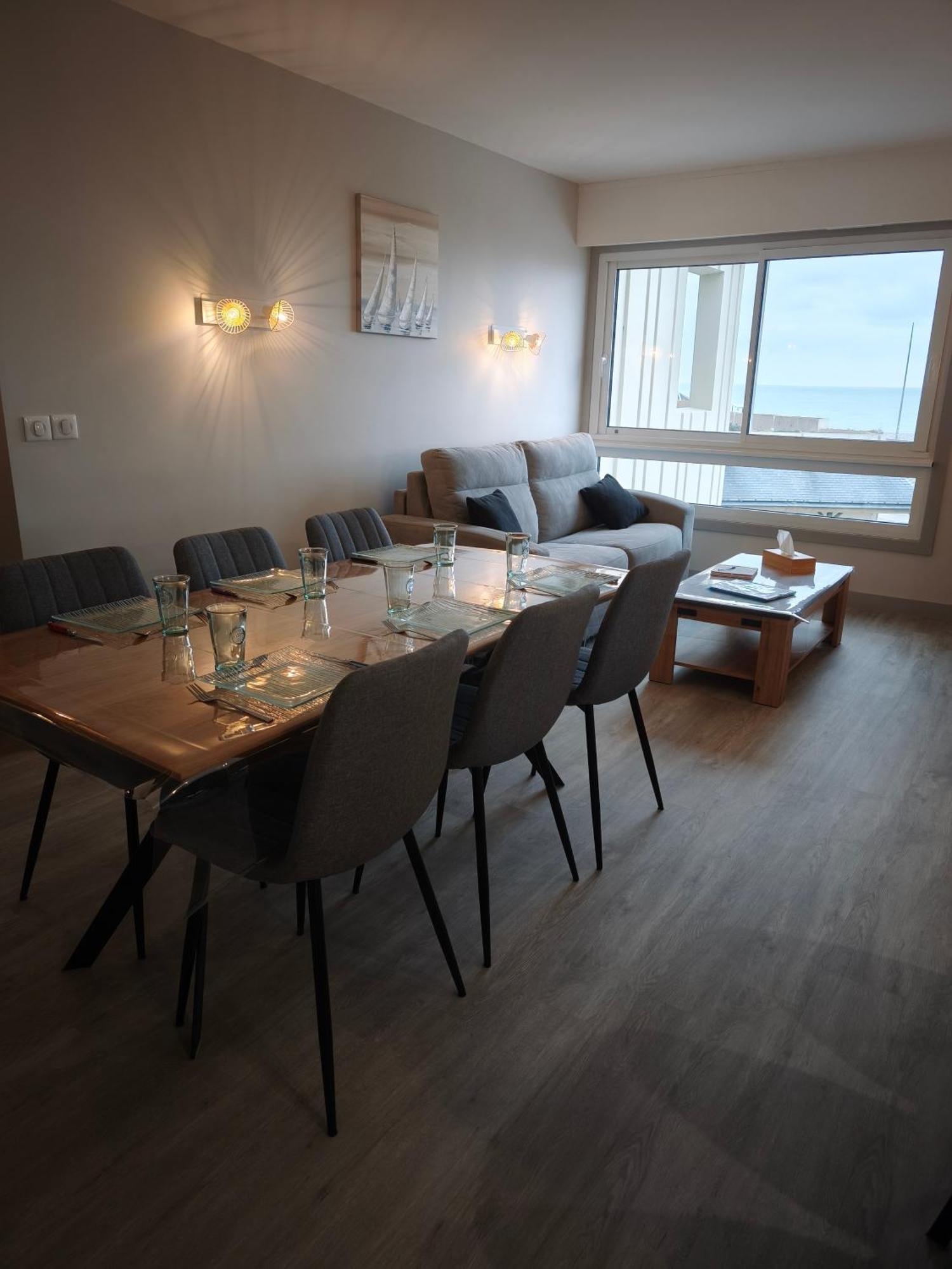 Appartement Renove Avec Vue Sur Mer A Fecamp ! Exterior foto